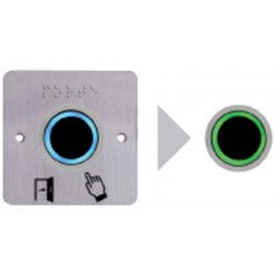 Bouton sans contact...